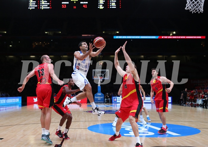 Basketball Eurobasket 2015  Team Greece vs. Team Belgium


