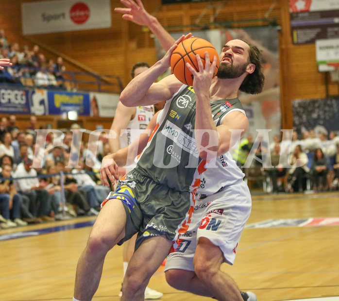 Basketball Superliga 2023/24, 1.Plazierungsrunde Gmunden Swans vs. Klosterneuburg Dukes


