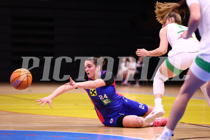 15.03.2025, Graz, Raiffeisen Sportpark, Basketball Damen Superliga 2024/25, Semifinale Spiel 1, UBI Graz vs. UBSC-DBBC Graz,  