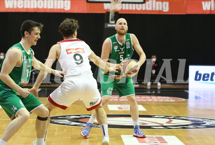 Basketball Superliga 20120/21, Viertelfinale Spiel 4 BC Vienna vs. Kpafenberg Bulls