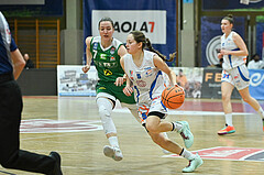 Basketball Superliga 2023/24, Grunddurchgang 9.Runde,
DBB LZ OÖ vs UBI Graz,

