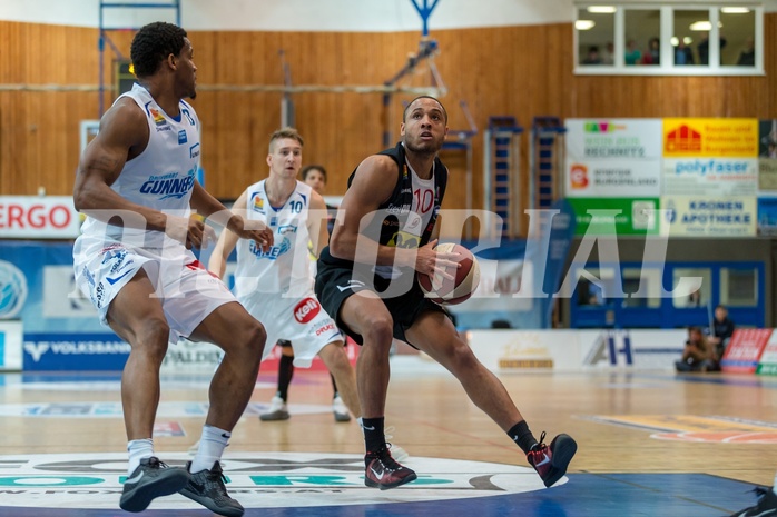 Basketball, ABL 2017/18, Grunddurchgang 21.Runde, Oberwart Gunners, WBC Wels, Elijah Wilson (10)