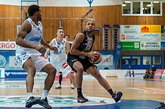 Basketball, ABL 2017/18, Grunddurchgang 21.Runde, Oberwart Gunners, WBC Wels, Elijah Wilson (10)