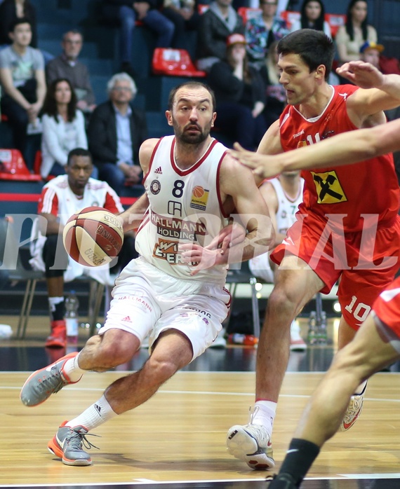 Basketball ABL 2016/17, Playoff VF Spiel 1 BC Vienna vs. WBC Wels