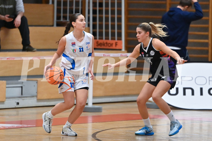 Basketball Superliga 2024/25, Grunddurchgang 9.Runde, DBB Wels vs Vienna United,

