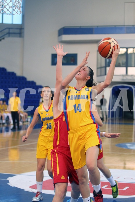 FIBA Europe EC U20 Women Division B Romania vs Montenegro