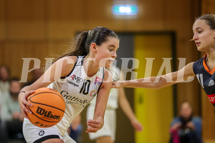 20.10.2024 Österreichischer Basketballverband 2024/25, SLWU16, Basket Flames UNION vs. Basket Duchess

