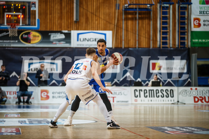 Basketball, Admiral Basketball Superliga 2019/20, Platzierungsrunde 3. Runde, Oberwart Gunners, Gmunden Swans, Charles William Barton (17)