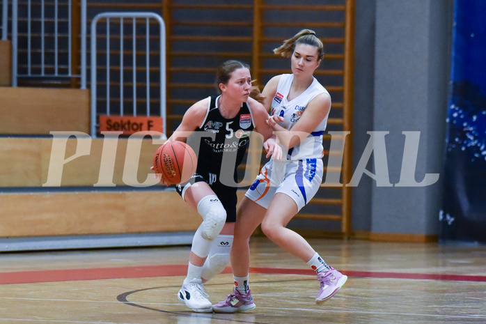 Win2Day Basketball, Damen Superliga 2022/23, Grunddurchgang 12. Runde, DBB LZ OÖ vs Basket Flames,