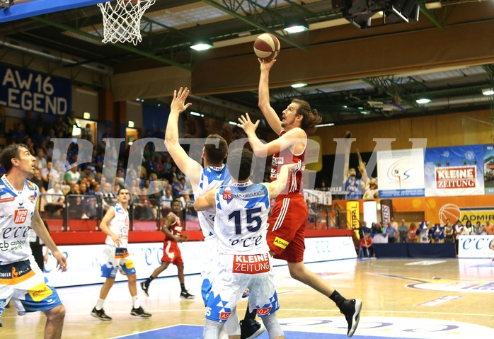 Basketball ABL 2017/18, Playoff HF Spiel 2 Kapfenberg Bulls vs. BC Vienna


