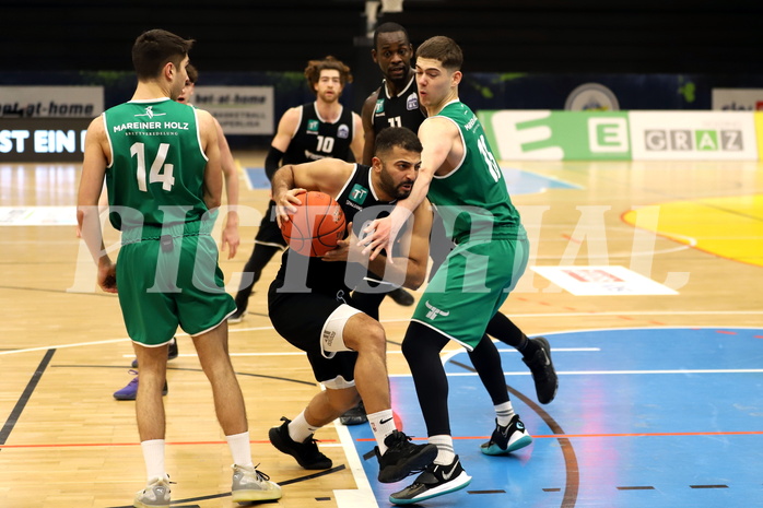 Basketball Zweite Liga 2021/22, Grunddurchgang 10.Runde, Future Team Steiermark vs. Raiders Tirol