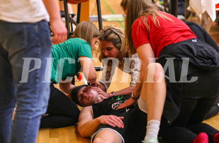 Basketball Zweite Liga 2023/24, Playoff, Finale Spiel 3 Mistelbach Mustangs vs. Union Deutsch Wagram
Basketball Zweite Liga 2023/24, Playoff, Finale Spiel 3 Mistelbach Mustangs vs. Union Deutsch Wagram