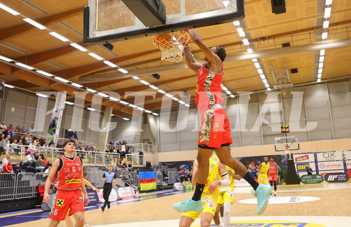 Basketball Superliga 2023/24, Grunddurchgang 19.Runde SKN St. Pölten vs. Traiskirchen Lions


