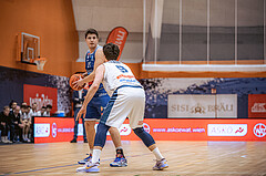 Basketball, Win2Day Superliga 2022/23, 7. Qualifikationsrunde, Vienna Timberwolves, BBC Nord Dragonz, Lukas Knor (21)