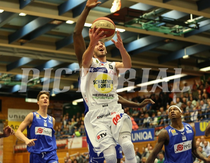 Basketball ABL 2016/17 Grunddurchgang 6.Runde Gmunden Swans vs Oberwart Gunners
