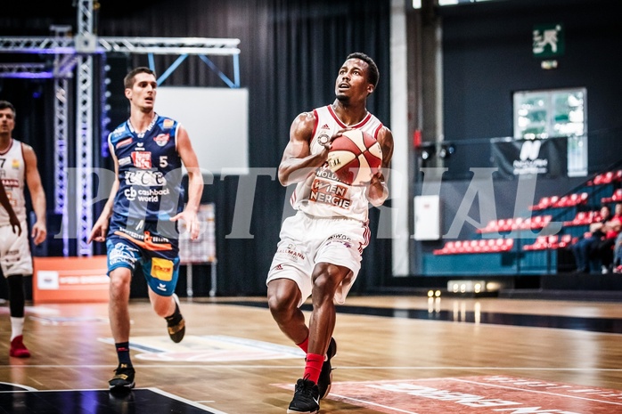 Basketball, ABL 2017/18, Playoff HF Spiel 3, BC Vienna, Kapfenberg Bulls, Reger Dowell (8)