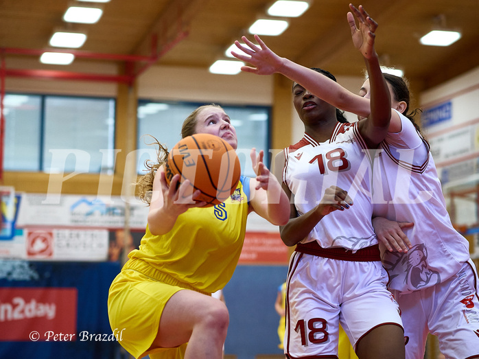 Basketball Superliga 2024/25, SLWU16 Traiskirchen Lionesses vs. UBBC Herzogenburg


