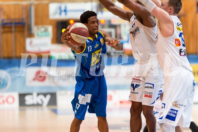 Basketball ABL 2015/16 Grunddurchgang 28.Runde Oberwart Gunners vs. UBSC Graz