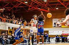 Basketball, win2day Basketball Superliga 2024/25, Grunddurchgang Runde 9, BBC Nord Dragonz, Oberwart Gunners, Lukas Hahn (25)