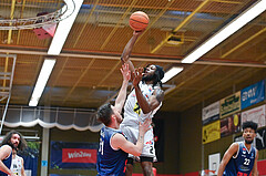 Basketball Superliga 2024/25, Playoff, Viertelfinale Spiel 3, Flyers Wels vs BBC Nord Dragonz,
