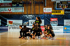 Basketball, Basketball Austria Cup 2022/23, Damen Finale, UBI Graz, BK Raiffeisen Duchess, #Westside Dancers