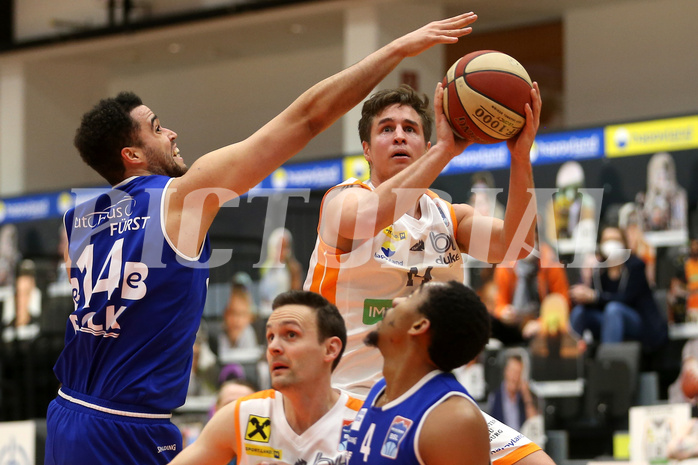 Basketball Superliga 2020/21, Grunddurchgang 17.Runde Klosterneuburg Dukes vs. Oberwart Gunners


