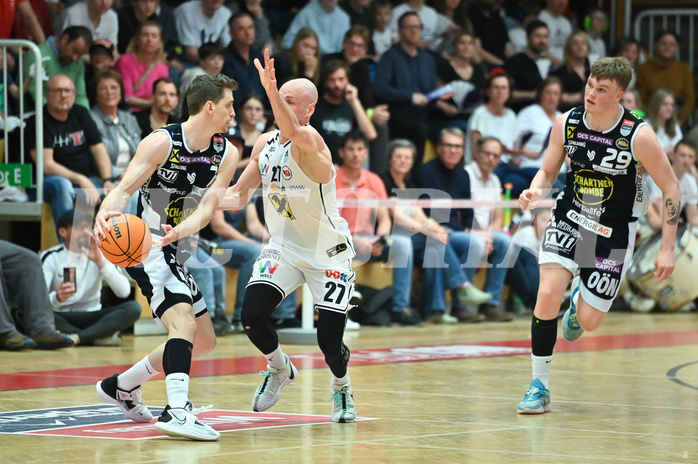Basketball Superliga 2023/24, 8.Plazierungsrunde,
Flyers Wels vs. Gmunden Swans

