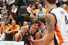 Basketball ABL 2015/16, Grunddurchgang 27.Runde BK Dukes Klosterneuburg vs. G