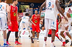 Basketball, ABL 2016/17, Grunddurchgang 21.Runde, Oberwart Gunners, WBC Wels, Lorenzo O'Neal (9), Christopher McNealy (8)