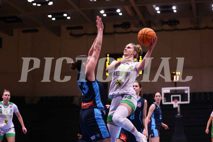 26.01.2025, Graz, Raiffeisen Sportpark, Basketball Damen Superliga 2024/25, Grunddurchgang, 12.Runde, UBI Graz vs. DBB WelsVienna Timberwolves
