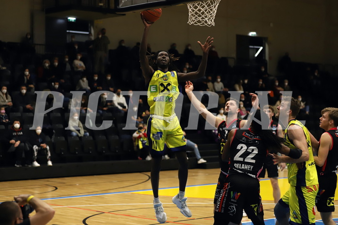 Basketball Superliga 2021/22, Grunddurchgang 13.Runde UBSC Graz vs. Raiffeisen Flyers Wels