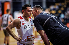 Basketball, Win2Day Superliga 2023/24, Grunddurchgang 18.Runde, BC Vienna, Klosterneuburg Dukes, Mustafa Hassan Zadeh (1)