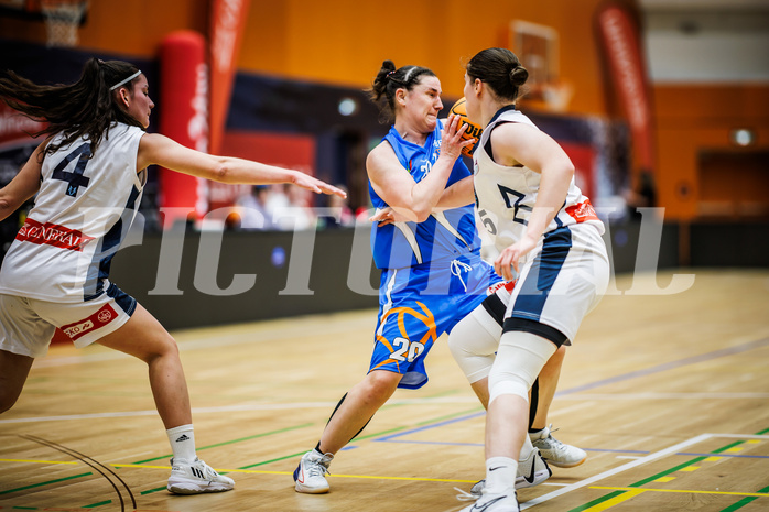 Basketball, Win2Day Basketball Damen Superliga 2023/24, Grunddurchgang 10.Runde, Vienna Timberwolves, DBB LZ OÖ, Eva Pichler (20)