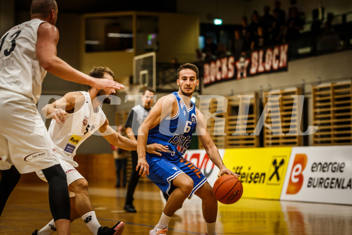 Basketball, Basketball Austria Cup 2021/22, 2. Vorrunde, Mattersburg Rocks, Kufstein Towers, Luka Bozak (6)