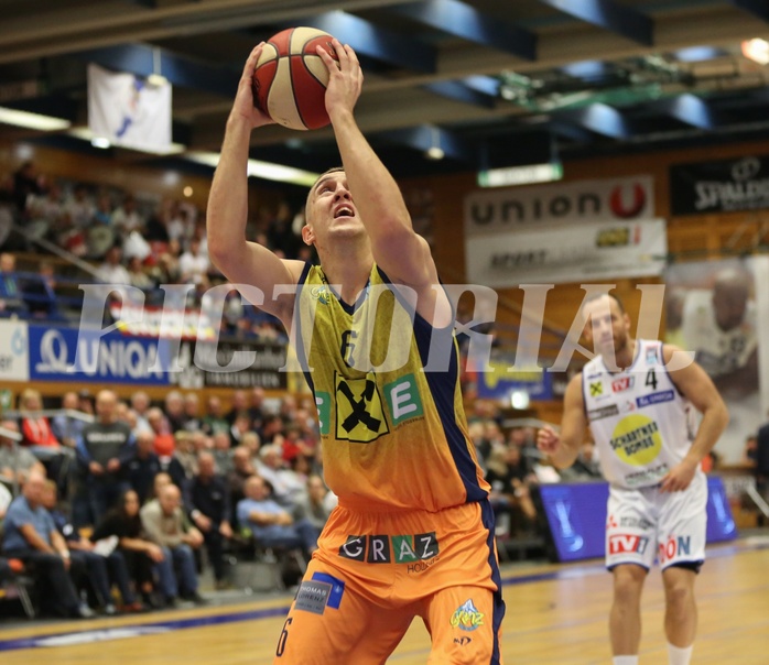 Basketball Basketball Superliga 2019/20, Grunddurchgang 6.Runde Gmunden Swans vs. UBSC Graz


