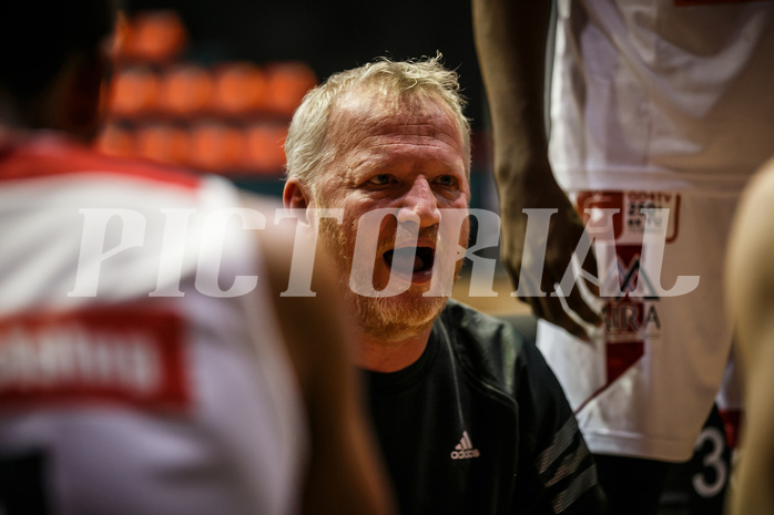 Basketball, bet-at-home Basketball Superliga 2020/21, Grunddurchgang 7. Runde, BC Vienna, Oberwart Gunners, Luigi Gresta (Head Coach)