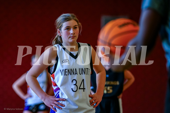 23.11.2024 Österreichischer Basketballverband 2024/25, SLWU14, Vienna United vs. VKL Vikings Swans

