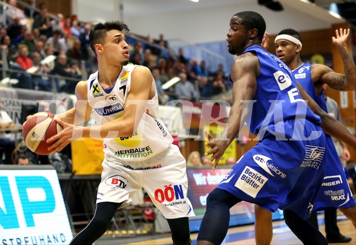 Basketball ABL 2016/17, Grunddurchgang 25.Runde Gmunden Swans vs. Oberwart Gunners


