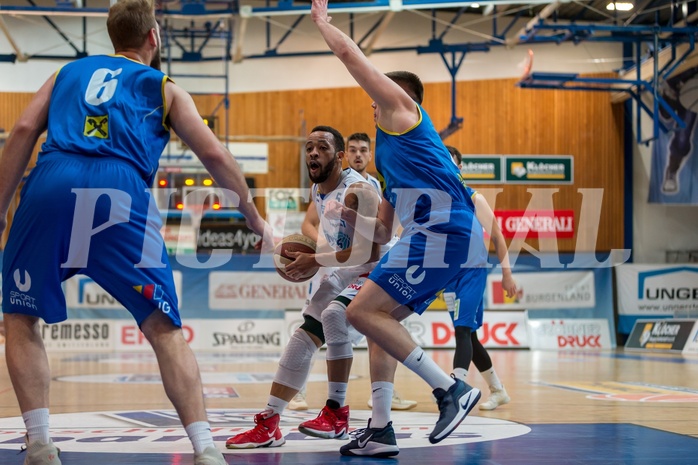 Basketball, ABL 2017/18, Grunddurchgang 20.Runde, Oberwart Gunners, UBSC Graz, Louis Dabney Jr. (5)