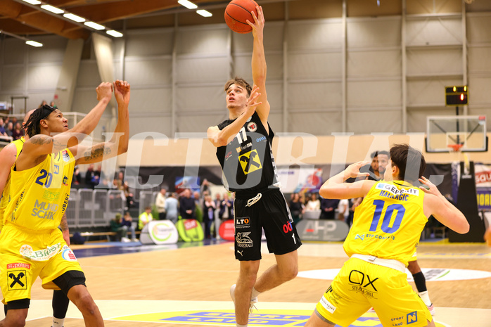 Basketball Superliga 2022/23, 10.Plazierungsrunde SKN St.Pölten vs. Flyers Wels


