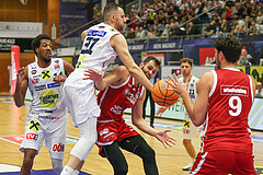 Basketball Superliga 2024/25, Grunddurchgang 12.Runde Gmunden Swans vs. BC Vienna


