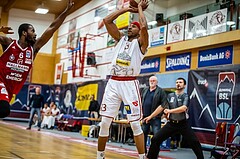 Basketball, Admiral Basketball Superliga 2019/20, Grunddurchgang 2.Runde, Traiskirchen Lions, BC Vienna, Shawn L. Ray (13)