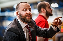 Basketball, ABL 2018/19, Grunddurchgang 19.Runde, Oberwart Gunners, Flyers Wels, Gabriele Grazzini (Ass. Coach)