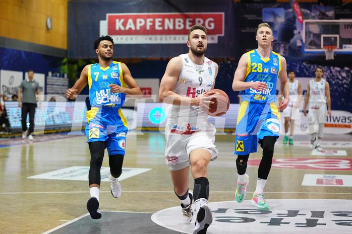 Basketball Superliga 2021/22, 3. Platzierungsrunde, Kapfenberg vs. St.Poelten


