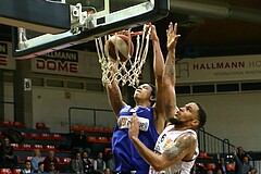 Basketball ABL 2015/16 Grunddurchgang 34.Runde BC Vienna vs. Oberwart Gunners



