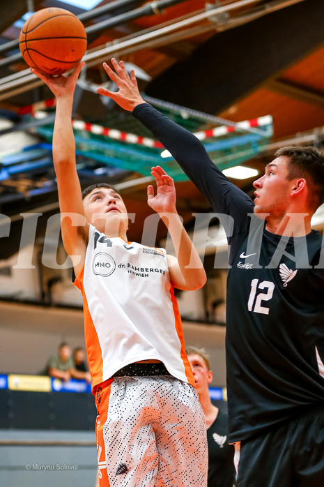 14.12.2024 Österreichischer Basketballverband 2024/25, SLMU16, Basket Dukes vs. Raiders Tirol BLACK

