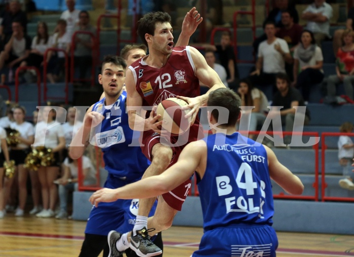 13.04.2018 Basketball ABL 2017/18 Grunddurchgang 32. Runde Traiskirchen Lions vs. Oberwart Gunners