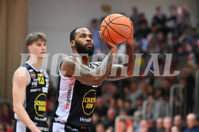Basketball, Superliga 2024/25, Plazierungsrunde 5.Runde, Flyers Wels vs. Gmunden Swans,
