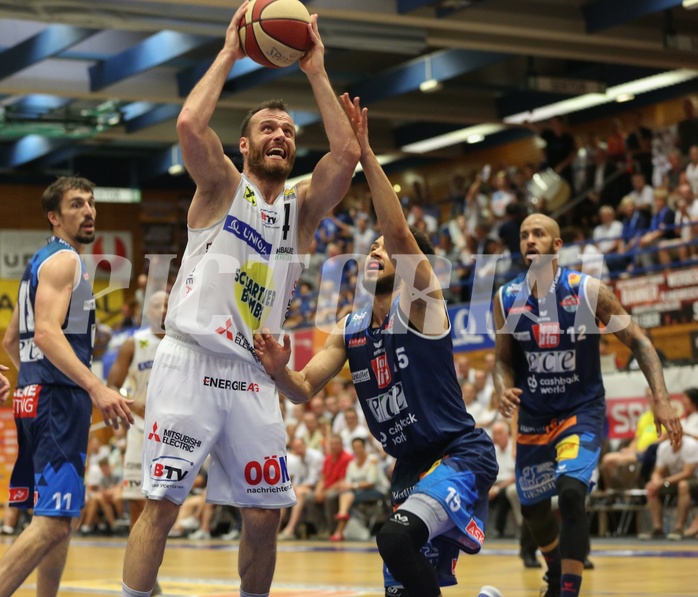 Basketball ABL 2017/18, Playoff Finale Spiel 6 Gmunden Swans vs. Kapfenberg Bulls