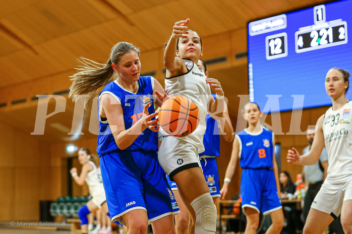 17.11.2024 Österreichischer Basketballverband 2024/25, SLWU19, Basket Flames UNION vs. BBU Salzburg